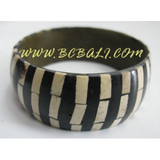 Wooden Coco Palm Bangles Resin